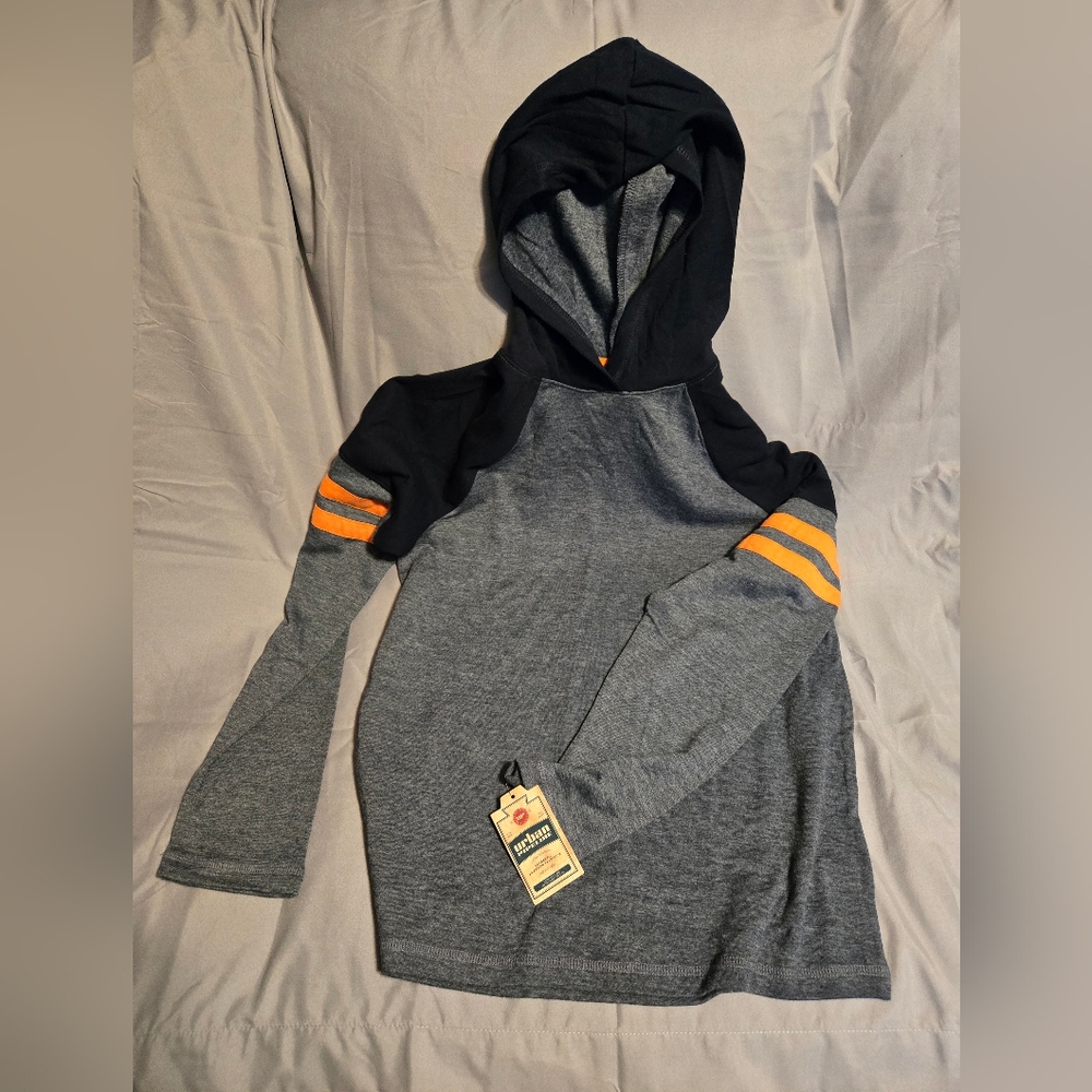 Boys Urban Pipeline Hooded T - XL (Blue)